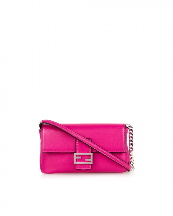 Fendi Pink Micro Baguette Bag - Fendi | La Doyenne