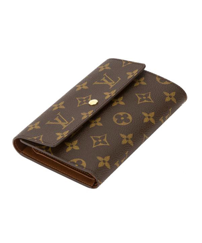 100% AUTHENTIC Louis Vuitton Black Epi fashion Porte-Trésor Etui Papier Trifold Wallet