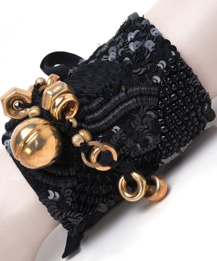Dries van Noten Embroidered Cuff Bracelet - Dries van Noten