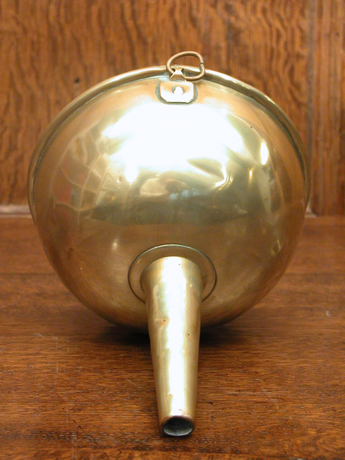 Antique Dutch 19th Century Brass Funnel | Hart
