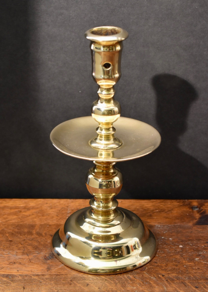 Antique Dutch 17th Century Heemskerk Candlestick. SOLD | Hart