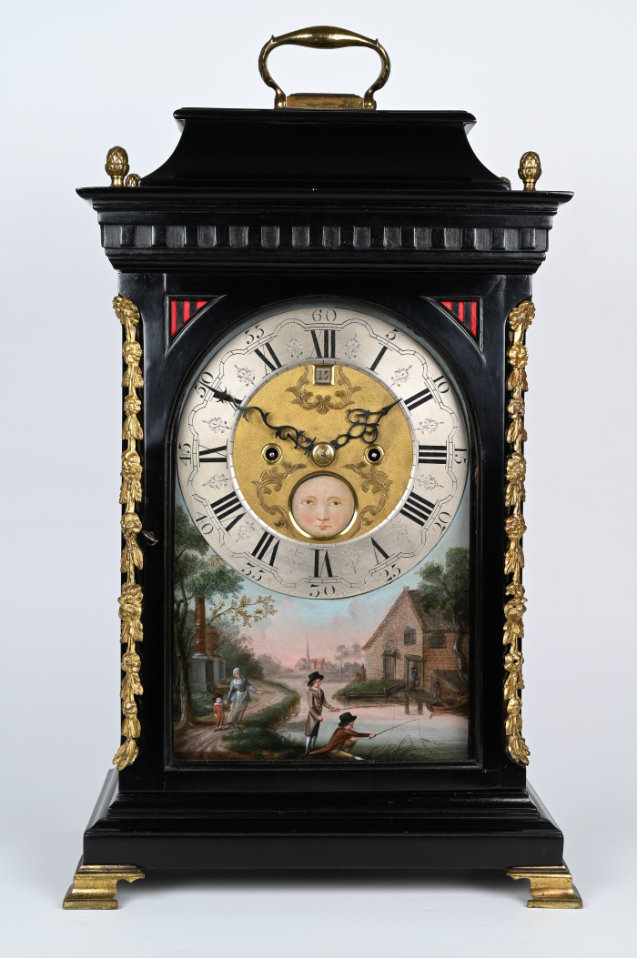 Dutch table clock ArtListings