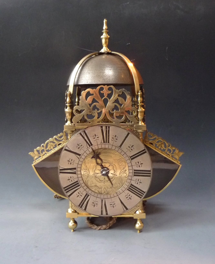 A fine late 17th century lantern clock by Joseph Windmills of London