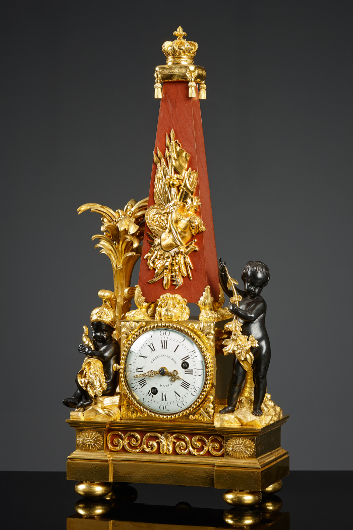 Louis Vuitton wooden clock — Artistic Xpressions