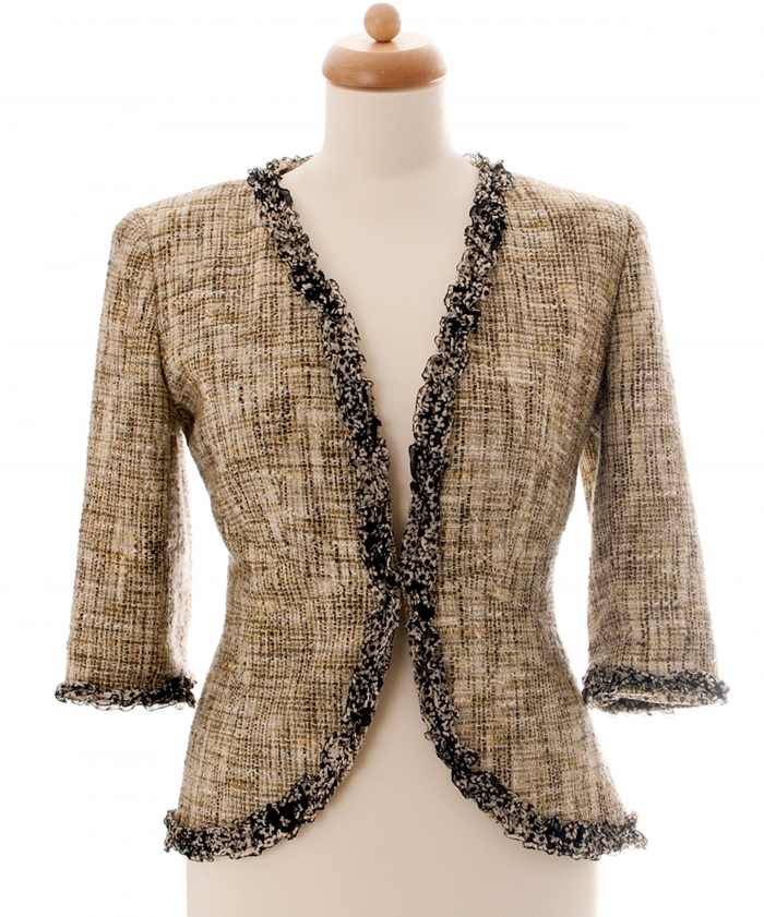 Chanel Multicolor Fantasy Tweed Fringed Jacket 03P - Chanel | La Doyenne