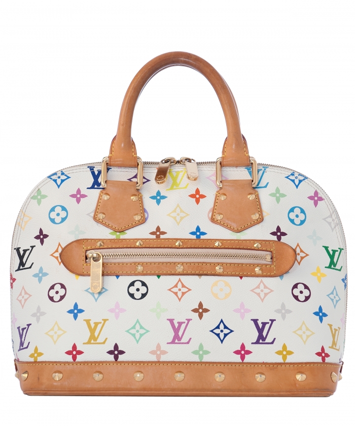 Louis Vuitton Monogram Multicolore Alma MM - White Handle Bags, Handbags -  LOU723133