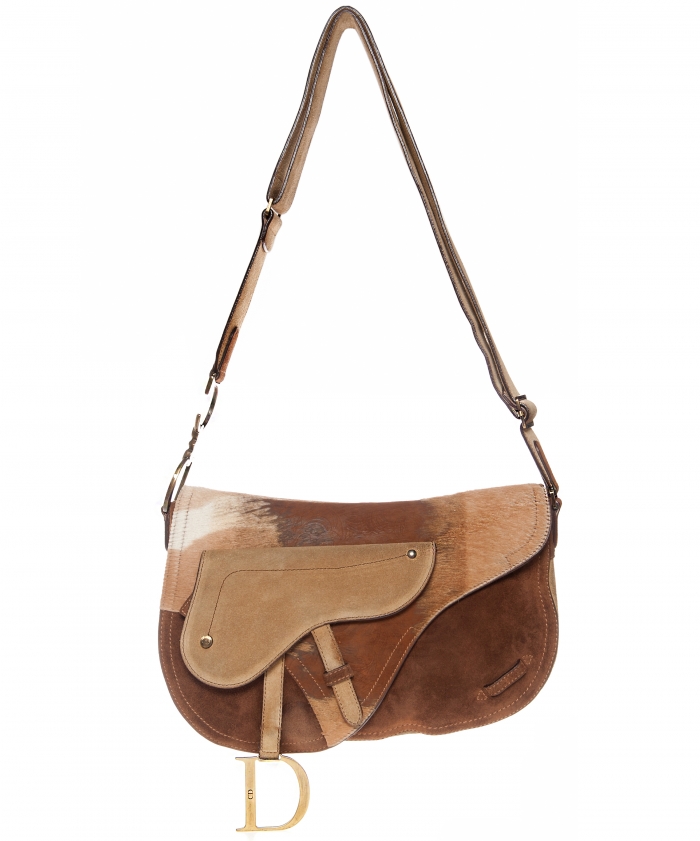 MavieenmieuxShops  Dior Saddle Handbag 383857  Orbit chainstrap suede bag