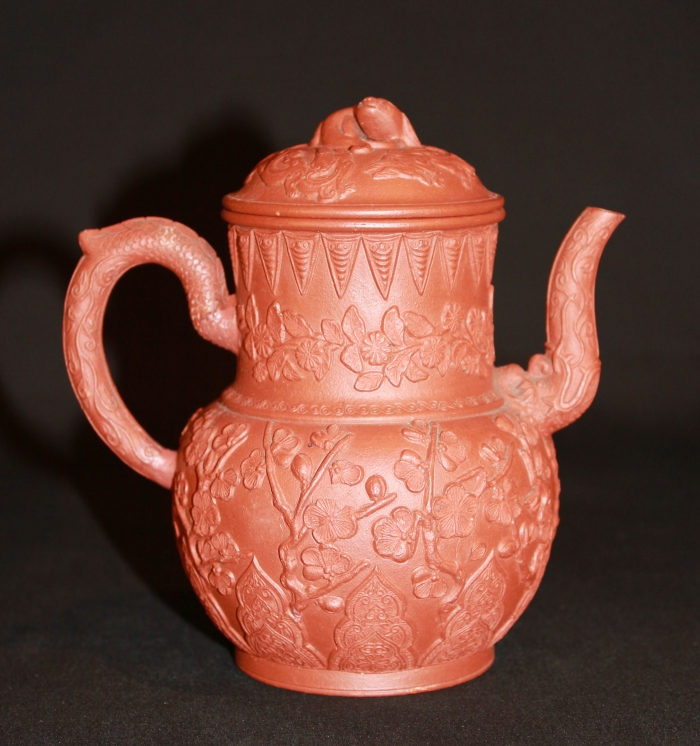 Yixing ware antique Chinese earthenware teapot, Kangxi Period ArtListings