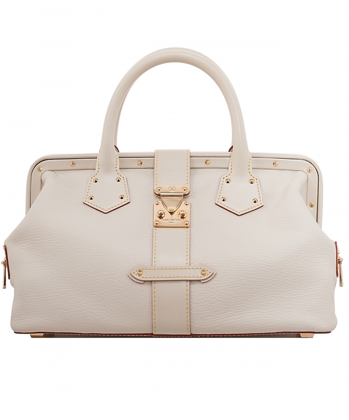 Louis Vuitton - White Leather Suhali L'Aimable Shoulder Bag