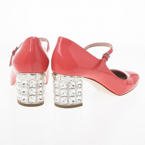 miu miu mary jane patent pump