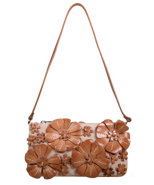 Bally Flower Appliqué Pochette Shoulder Bag - Bally | La Doyenne