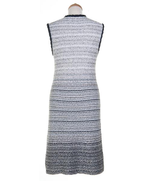 chanel white knit dress