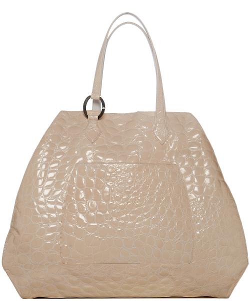 Christian Dior Vintage Croc Embossed Tote Bag XXL - Christian Dior | La ...